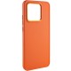 TPU чохол Bonbon Metal Style для Xiaomi Redmi 10C Помаранчевий / Papaya