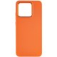 TPU чохол Bonbon Metal Style для Xiaomi Redmi 10C Помаранчевий / Papaya