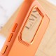 TPU чохол Bonbon Metal Style для Xiaomi Redmi 10C Помаранчевий / Papaya