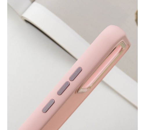 TPU чохол Bonbon Metal Style для Xiaomi Redmi 10C Рожевий / Light pink TPU чохол Bonbon Metal Style для Xiaomi Redmi 10C Рожевий / Light pink