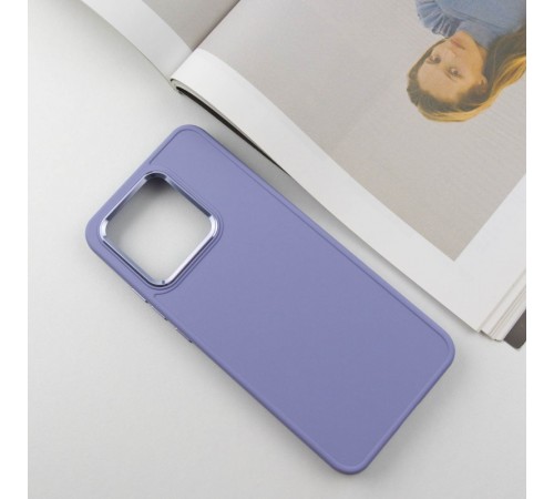 TPU чохол Bonbon Metal Style для Xiaomi Redmi 10C Бузковий / Dasheen TPU чохол Bonbon Metal Style для Xiaomi Redmi 10C Бузковий / Dasheen
