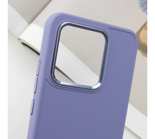 TPU чохол Bonbon Metal Style для Xiaomi Redmi 10C Бузковий / Dasheen TPU чохол Bonbon Metal Style для Xiaomi Redmi 10C Бузковий / Dasheen