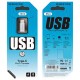 Перехідник Borofone BV4 MicroUSB to Type-C Срібний