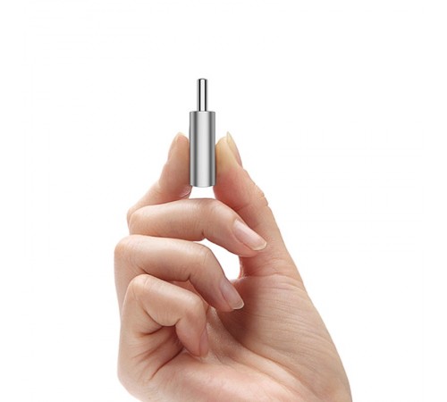 Перехідник Borofone BV4 MicroUSB to Type-C Срібний Перехідник Borofone BV4 MicroUSB to Type-C Срібний