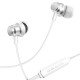 Навушники Borofone BM62 Prosperity universal (3.5mm/1.2m) Moonlight silver