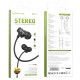 Навушники Borofone BM62 Prosperity universal (3.5mm/1.2m) Obsidian Black