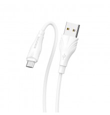 Дата кабель Borofone BX18 Optimal USB to MicroUSB (2m) Білий