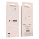 Дата кабель Borofone BX18 Optimal USB to MicroUSB (2m) Білий