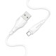 Дата кабель Borofone BX18 Optimal USB to MicroUSB (2m) Білий