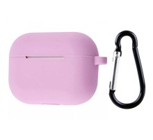 Силіконовий футляр для навушників AirPods Pro 2 / Pro Бузковий / Lilac