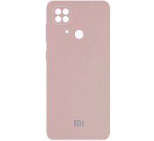 Чохол Silicone Cover Full Camera (AA) для Xiaomi Redmi 10C Рожевий / Pink Sand