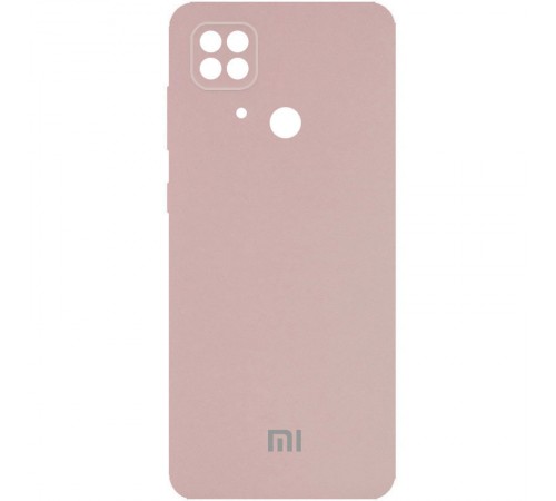 Чохол Silicone Cover Full Camera (AA) для Xiaomi Redmi 10C Рожевий / Pink Sand Чохол Silicone Cover Full Camera (AA) для Xiaomi Redmi 10C Рожевий / Pink Sand