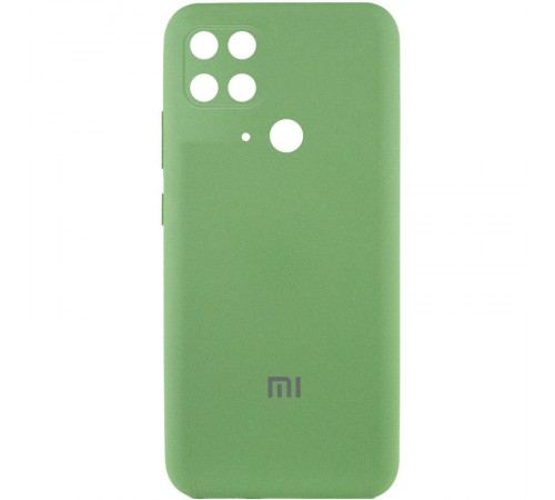 Чохол Silicone Cover Full Camera (AA) для Xiaomi Redmi 10C М'ятний / Mint Чохол Silicone Cover Full Camera (AA) для Xiaomi Redmi 10C М'ятний / Mint