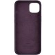 Чохол Silicone case (AAA) with Magsafe для Apple iPhone 14 Pro Max (6.7") Фіолетовий / Elderberry