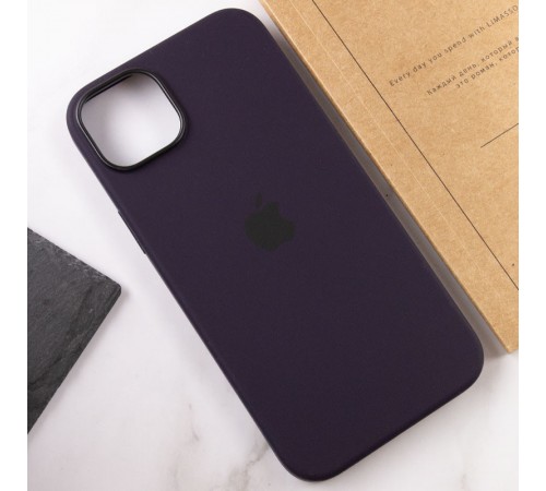 Чохол Silicone case (AAA) with Magsafe для Apple iPhone 14 Pro Max (6.7") Фіолетовий / Elderberry Чохол Silicone case (AAA) with Magsafe для Apple iPhone 14 Pro Max (6.7") Фіолетовий / Elderberry