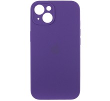 Чохол Silicone Case Full Camera Protective (AA) для Apple iPhone 14 (6.1") Фіолетовий / Amethyst