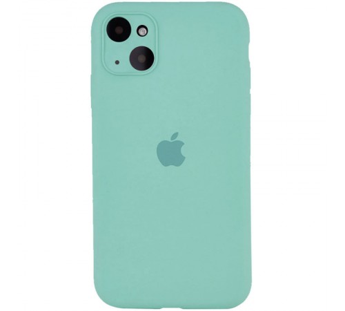 Чохол Silicone Case Full Camera Protective (AA) для Apple iPhone 14 (6.1") Бірюзовий / Ice Blue Чохол Silicone Case Full Camera Protective (AA) для Apple iPhone 14 (6.1") Бірюзовий / Ice Blue