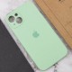 Чохол Silicone Case Full Camera Protective (AA) для Apple iPhone 14 (6.1") Зелений / Spearmint