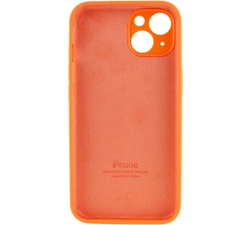 Чохол Silicone Case Full Camera Protective (AA) для Apple iPhone 14 (6.1") Помаранчевий / Kumquat Чохол Silicone Case Full Camera Protective (AA) для Apple iPhone 14 (6.1") Помаранчевий / Kumquat