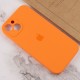 Чохол Silicone Case Full Camera Protective (AA) для Apple iPhone 14 (6.1") Помаранчевий / Kumquat