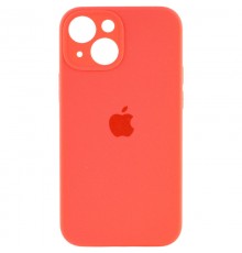 Чохол Silicone Case Full Camera Protective (AA) для Apple iPhone 14 (6.1") Помаранчевий / Pink citrus