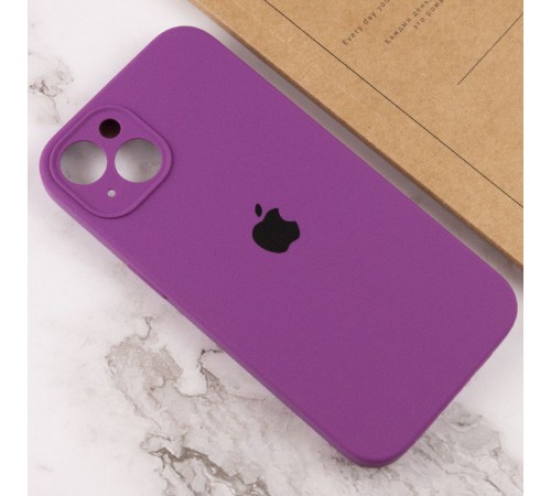 Чохол Silicone Case Full Camera Protective (AA) для Apple iPhone 14 (6.1") Фіолетовий / Grape Чохол Silicone Case Full Camera Protective (AA) для Apple iPhone 14 (6.1") Фіолетовий / Grape