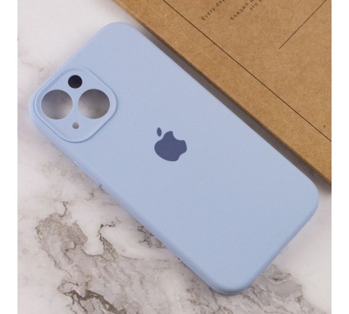 Чохол Silicone Case Full Camera Protective (AA) для Apple iPhone 14 (6.1") Блакитний / Lilac Blue / PVH Чохол Silicone Case Full Camera Protective (AA) для Apple iPhone 14 (6.1") Блакитний / Lilac Blue / PVH