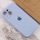 Чохол Silicone Case Full Camera Protective (AA) для Apple iPhone 14 (6.1") Блакитний / Lilac Blue / PVH