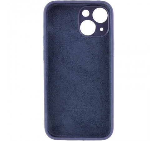 Чохол Silicone Case Full Camera Protective (AA) для Apple iPhone 14 (6.1") Темно-синій / Midnight blue / PVH Чохол Silicone Case Full Camera Protective (AA) для Apple iPhone 14 (6.1") Темно-синій / Midnight blue / PVH