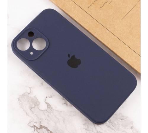 Чохол Silicone Case Full Camera Protective (AA) для Apple iPhone 14 (6.1") Темно-синій / Midnight blue / PVH Чохол Silicone Case Full Camera Protective (AA) для Apple iPhone 14 (6.1") Темно-синій / Midnight blue / PVH