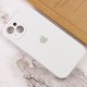 Чохол Silicone Case Full Camera Protective (AA) для Apple iPhone 14 (6.1") Білий / White / PVH