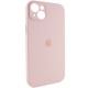 Чохол Silicone Case Full Camera Protective (AA) для Apple iPhone 14 (6.1") Рожевий / Pink Sand / PVH