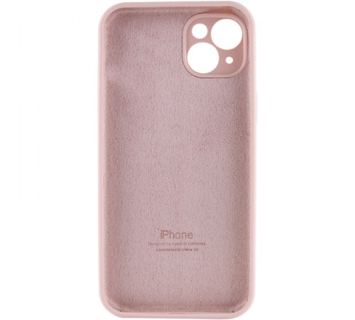 Чохол Silicone Case Full Camera Protective (AA) для Apple iPhone 14 (6.1") Рожевий / Pink Sand / PVH Чохол Silicone Case Full Camera Protective (AA) для Apple iPhone 14 (6.1") Рожевий / Pink Sand / PVH