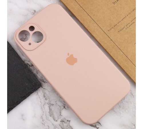 Чохол Silicone Case Full Camera Protective (AA) для Apple iPhone 14 (6.1") Рожевий / Pink Sand / PVH Чохол Silicone Case Full Camera Protective (AA) для Apple iPhone 14 (6.1") Рожевий / Pink Sand / PVH