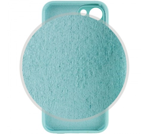 Чохол Silicone Case Full Camera Protective (AA) для Apple iPhone 14 (6.1") Бірюзовий / Marine Green / PVH Чохол Silicone Case Full Camera Protective (AA) для Apple iPhone 14 (6.1") Бірюзовий / Marine Green / PVH