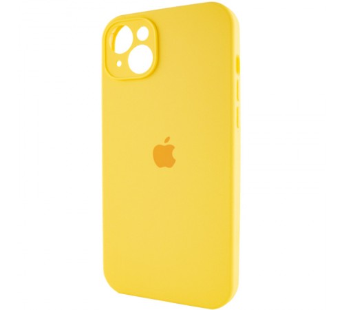 Чохол Silicone Case Full Camera Protective (AA) для Apple iPhone 14 (6.1") Жовтий / Yellow / PVH Чохол Silicone Case Full Camera Protective (AA) для Apple iPhone 14 (6.1") Жовтий / Yellow / PVH