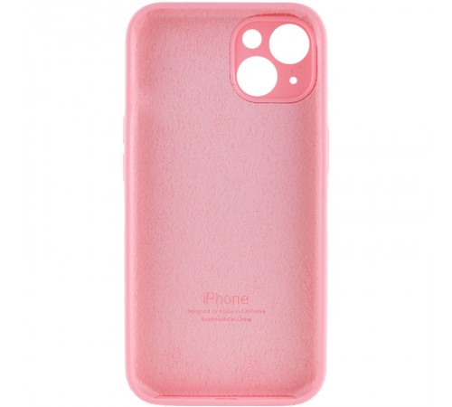 Чохол Silicone Case Full Camera Protective (AA) для Apple iPhone 14 (6.1") Рожевий / Light pink / PVH Чохол Silicone Case Full Camera Protective (AA) для Apple iPhone 14 (6.1") Рожевий / Light pink / PVH