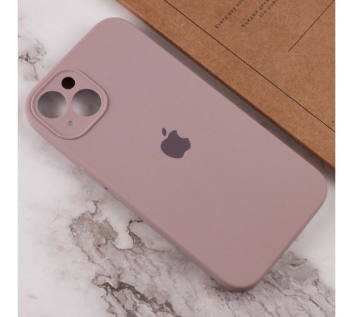 Чохол Silicone Case Full Camera Protective (AA) для Apple iPhone 14 (6.1") Сірий / Lavender / PVH Чохол Silicone Case Full Camera Protective (AA) для Apple iPhone 14 (6.1") Сірий / Lavender / PVH