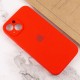 Чохол Silicone Case Full Camera Protective (AA) для Apple iPhone 14 (6.1") Червоний / Red / PVH