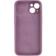 Чохол Silicone Case Full Camera Protective (AA) для Apple iPhone 14 (6.1") Ліловий / Lilac Pride / PVH
