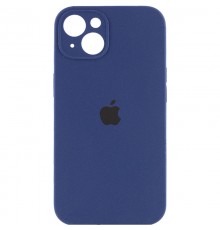 Чохол Silicone Case Full Camera Protective (AA) для Apple iPhone 14 (6.1") Синій / Deep navy / PVH