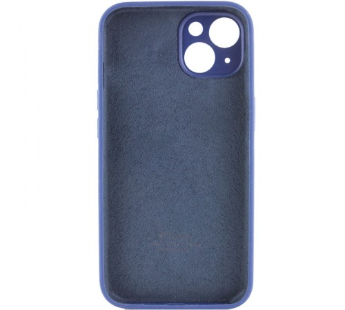 Чохол Silicone Case Full Camera Protective (AA) для Apple iPhone 14 (6.1") Синій / Deep navy / PVH Чохол Silicone Case Full Camera Protective (AA) для Apple iPhone 14 (6.1") Синій / Deep navy / PVH
