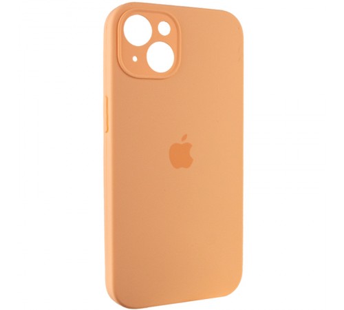 Чохол Silicone Case Full Camera Protective (AA) для Apple iPhone 14 (6.1") Помаранчевий / Cantaloupe / PVH Чохол Silicone Case Full Camera Protective (AA) для Apple iPhone 14 (6.1") Помаранчевий / Cantaloupe / PVH