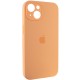 Чохол Silicone Case Full Camera Protective (AA) для Apple iPhone 14 (6.1") Помаранчевий / Cantaloupe / PVH