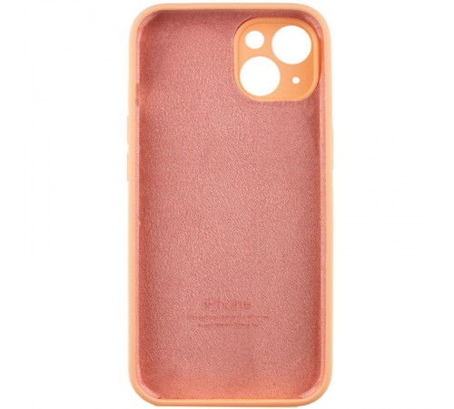 Чохол Silicone Case Full Camera Protective (AA) для Apple iPhone 14 (6.1") Помаранчевий / Cantaloupe / PVH Чохол Silicone Case Full Camera Protective (AA) для Apple iPhone 14 (6.1") Помаранчевий / Cantaloupe / PVH