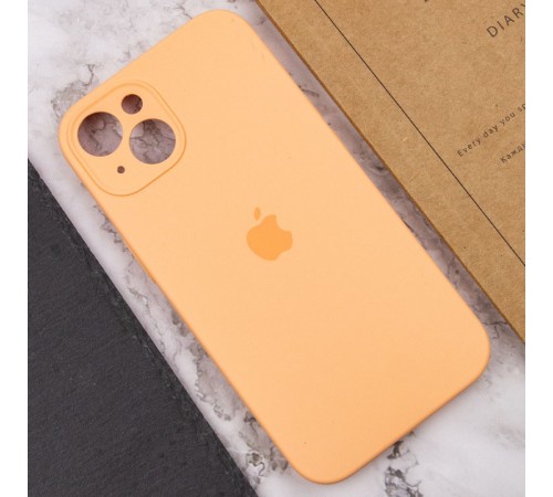 Чохол Silicone Case Full Camera Protective (AA) для Apple iPhone 14 (6.1") Помаранчевий / Cantaloupe / PVH Чохол Silicone Case Full Camera Protective (AA) для Apple iPhone 14 (6.1") Помаранчевий / Cantaloupe / PVH