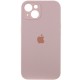 Чохол Silicone Case Full Camera Protective (AA) для Apple iPhone 14 (6.1") Рожевий / Chalk Pink / PVH
