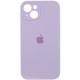 Чохол Silicone Case Full Camera Protective (AA) для Apple iPhone 14 (6.1") Бузковий / Lilac / PVH
