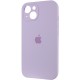 Чохол Silicone Case Full Camera Protective (AA) для Apple iPhone 14 (6.1") Бузковий / Lilac / PVH