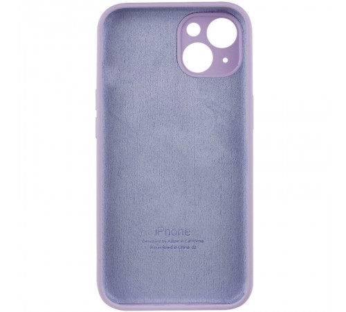 Чохол Silicone Case Full Camera Protective (AA) для Apple iPhone 14 (6.1") Бузковий / Lilac / PVH Чохол Silicone Case Full Camera Protective (AA) для Apple iPhone 14 (6.1") Бузковий / Lilac / PVH